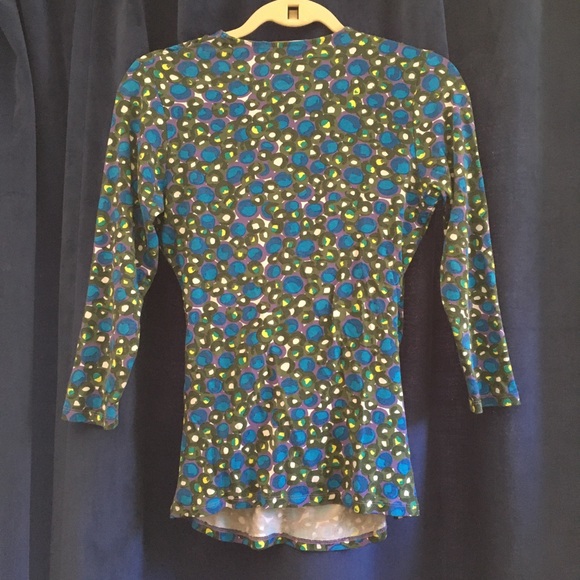 Boden | Wrap Jersey Top - Picture 3 of 5